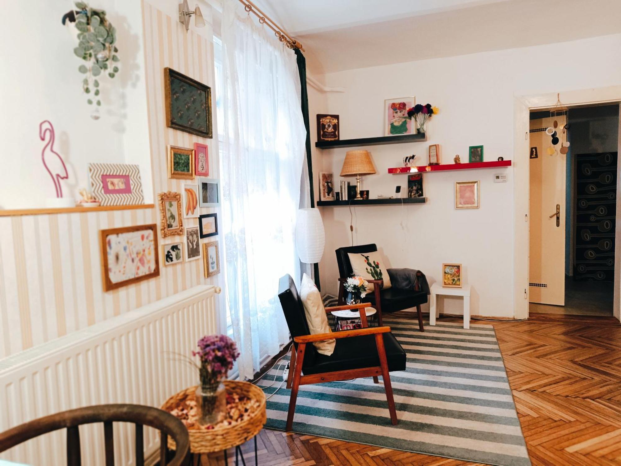 Flat In Historic Villa With Your Own Private Garden, Near City Park Будапешт Экстерьер фото